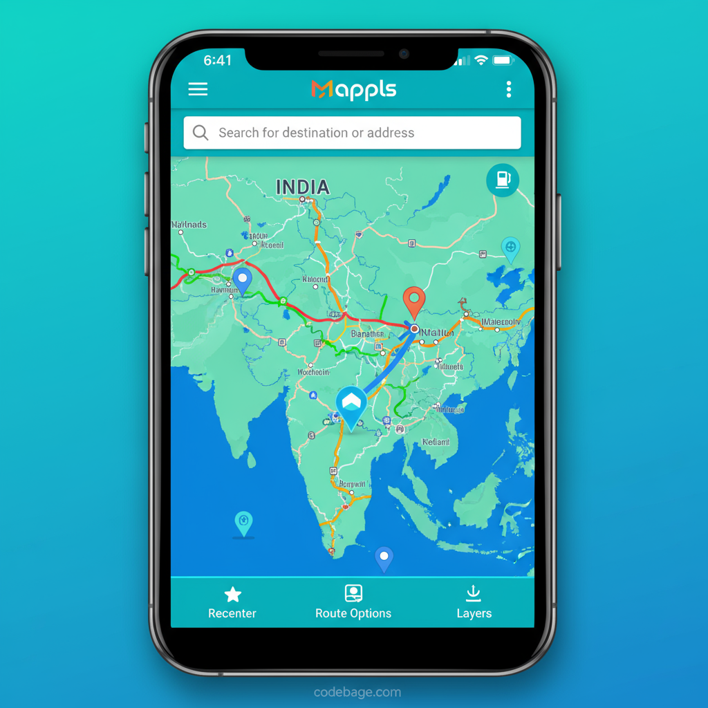 Mappls for Different Modes of Travel
