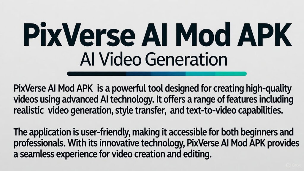 PixVerse AI Mod APK